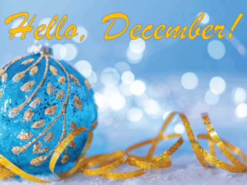 Monday 1 December 2025: Hello, December!